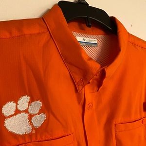 Columbia PFG Fishing Shirt - Clemson